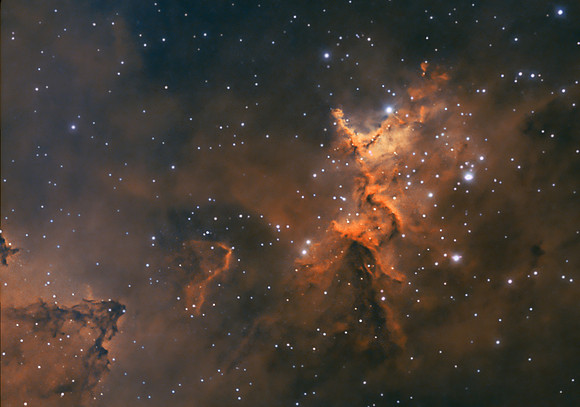 Melotte 15 Bicolor narrowband technique